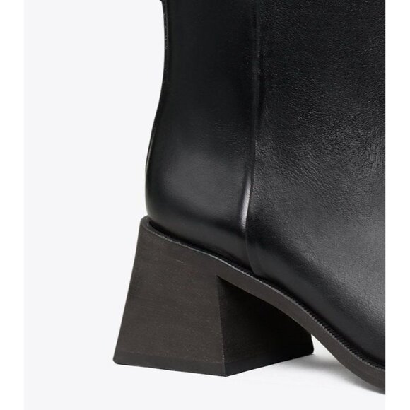 Tory Burch Black Ankle Boots - Picture 3 of 4